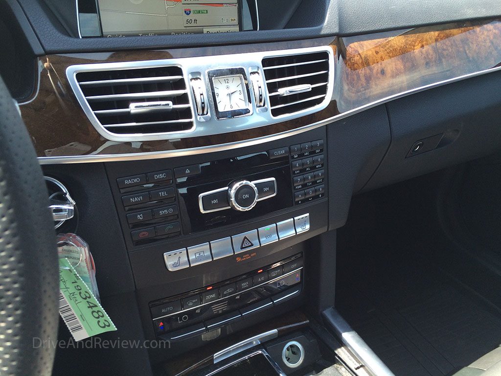 2015 mercedes benz e350 center console