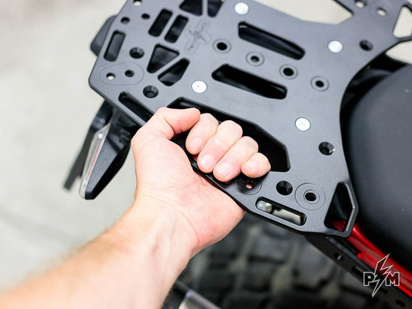 Perun moto BMW F900GS top luggage rack - 9