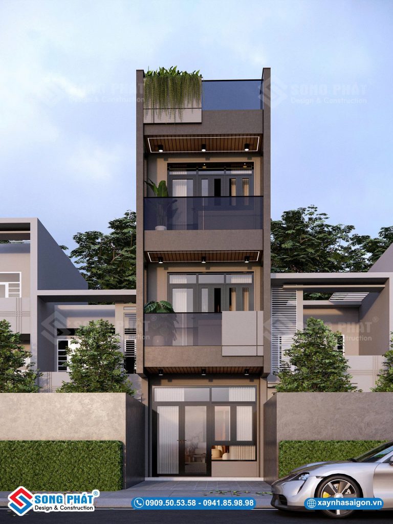 Nhà 1 trệt 2 lầu 4x13m, CĐT chú Tuấn - Tân Phú