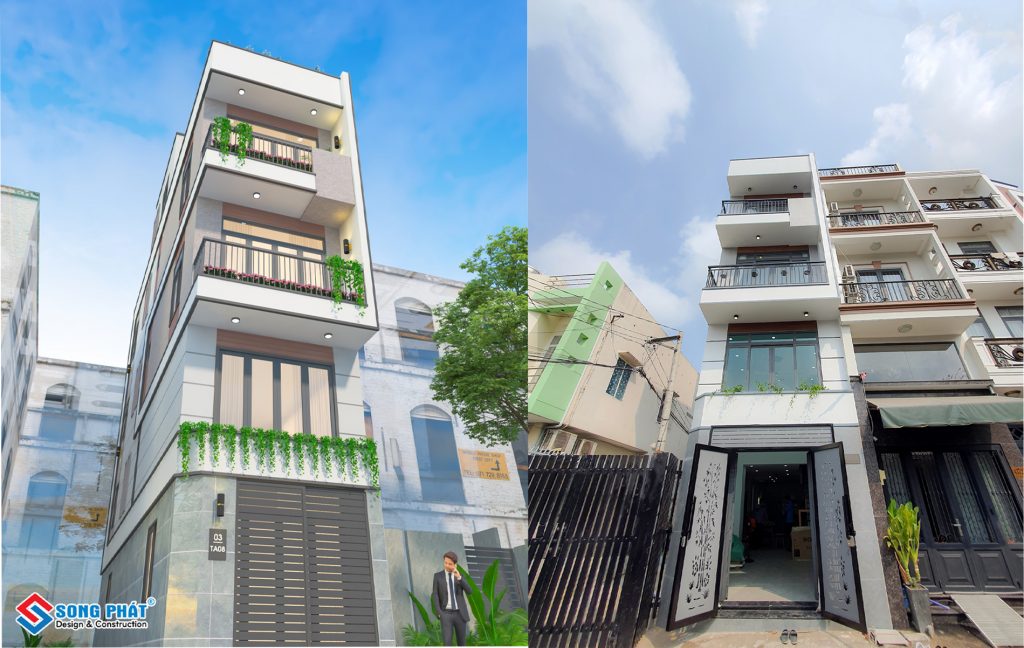 Thiết kế vững trải với ban công kính cường lực mở rộng tầm nhìn.