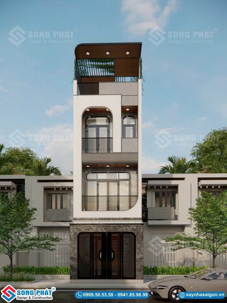 Nhà 1 trệt 2 lầu sân thượng 4x14m, CĐT Anh Ngọc Anh - Gò Vấp