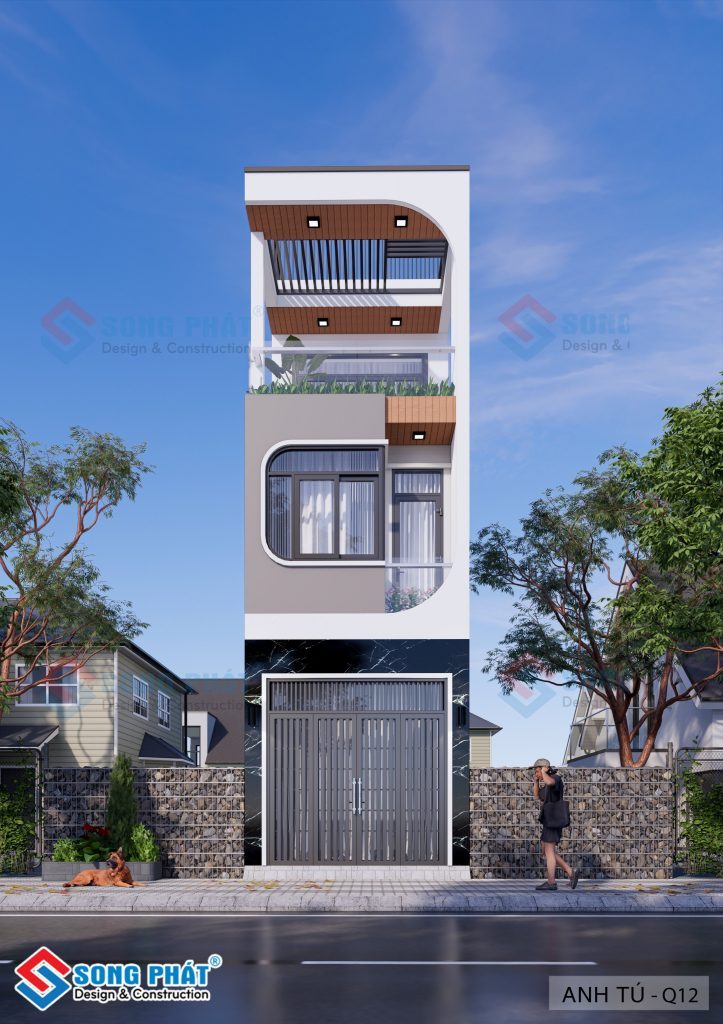 Thiết kế đường nét bo cong uyển chuyển
