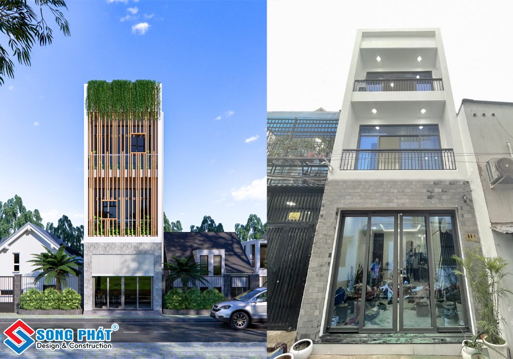 Nhà trệt 2 lầu sân thượng 4x18m có thang máy - CĐT Anh Phú - Tân Bình