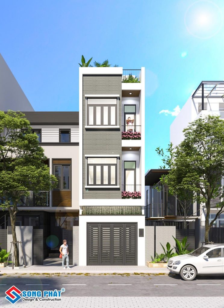 Nhà 1 trệt 2 lầu sân thượng 4x17m5, CĐT chị Trang - Quận 12