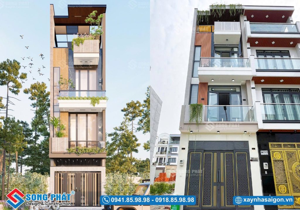 Nhà 4 tầng 4x17m của gia đình anh Phú - Quận 10. Sang trọng với phong cách cổ điện