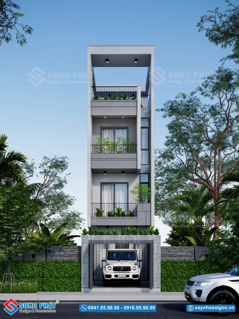 Nhà 1 trệt 2 lầu sân thượng 4x15m, CĐT anh Sơn - Tân Phú
