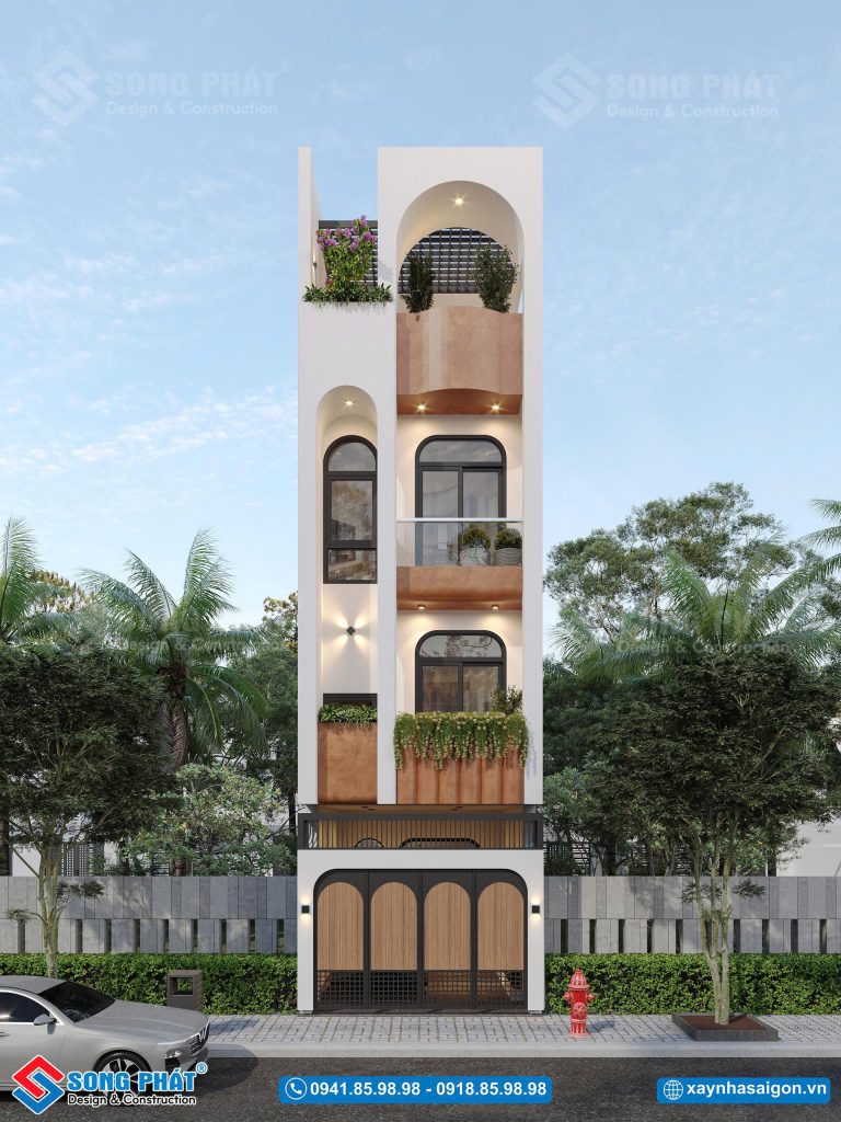Nhà trệt 3 lầu sân thượng thang máy kính 4x14m - CĐT Chị Phượng - Quận 11