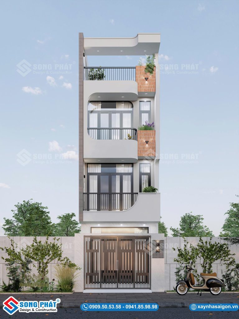 Nhà 1 trệt 2 lầu tum sân thượng 4x13m, CĐT Anh Diệp - Bình Tân