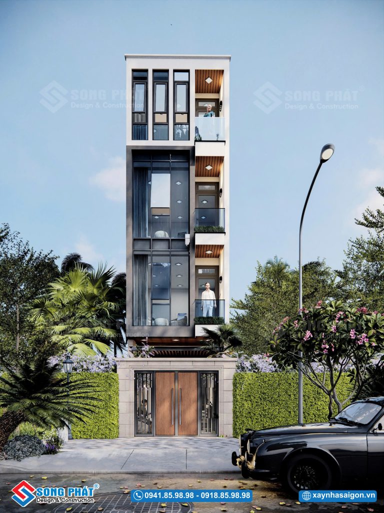 Hoàn toàn giống với phối cảnh ban đầu.