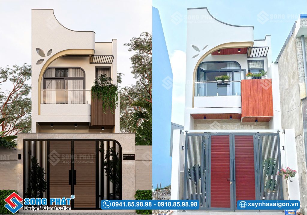 Top 100+ mẫu nhà mặt tiền 4m đẹp năm 2026