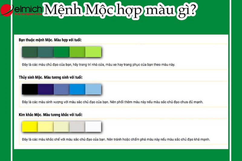 Hình 4: Màu xanh ngọc sẽ luôn mang lại may mắn, tài lộc