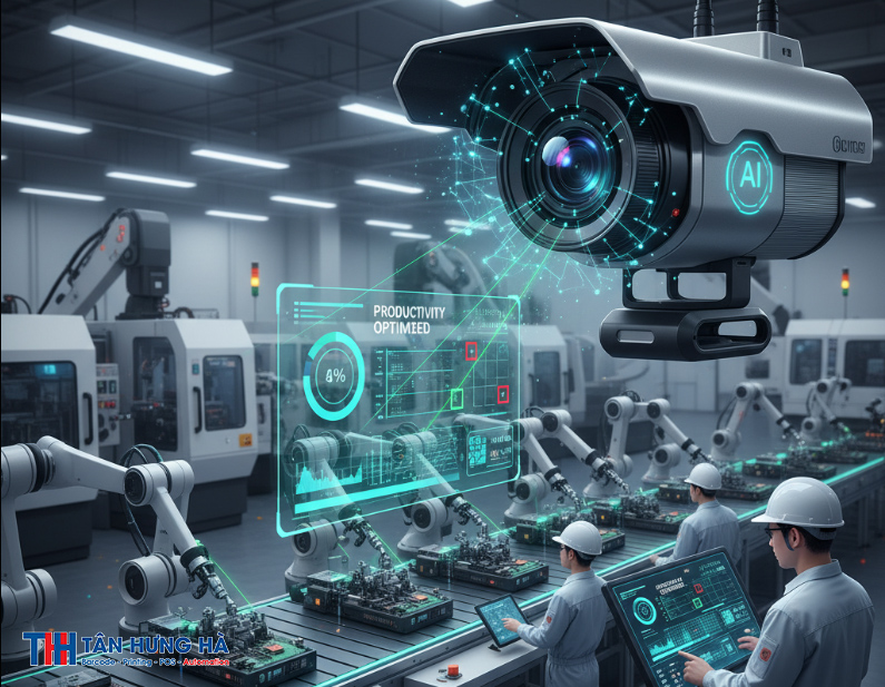 Camera vison trong quản lý sản xuất - Tanhungha
