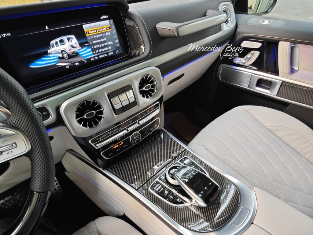 Nội Thất Mercedes-AMG G63 – Đỉnh Cao Xa Hoa Và Sức Hút Vượt Thời Gian