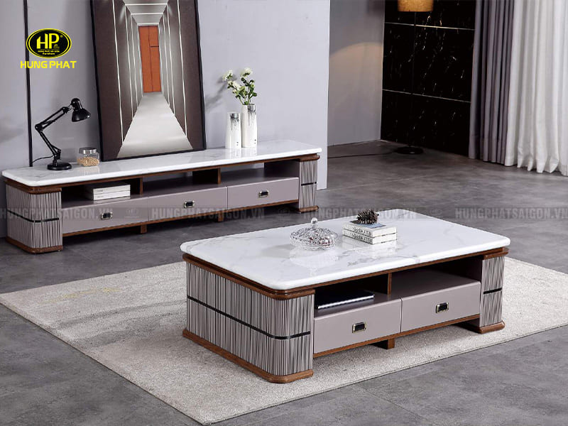 kệ tivi mặt đá nhập khẩu 619
