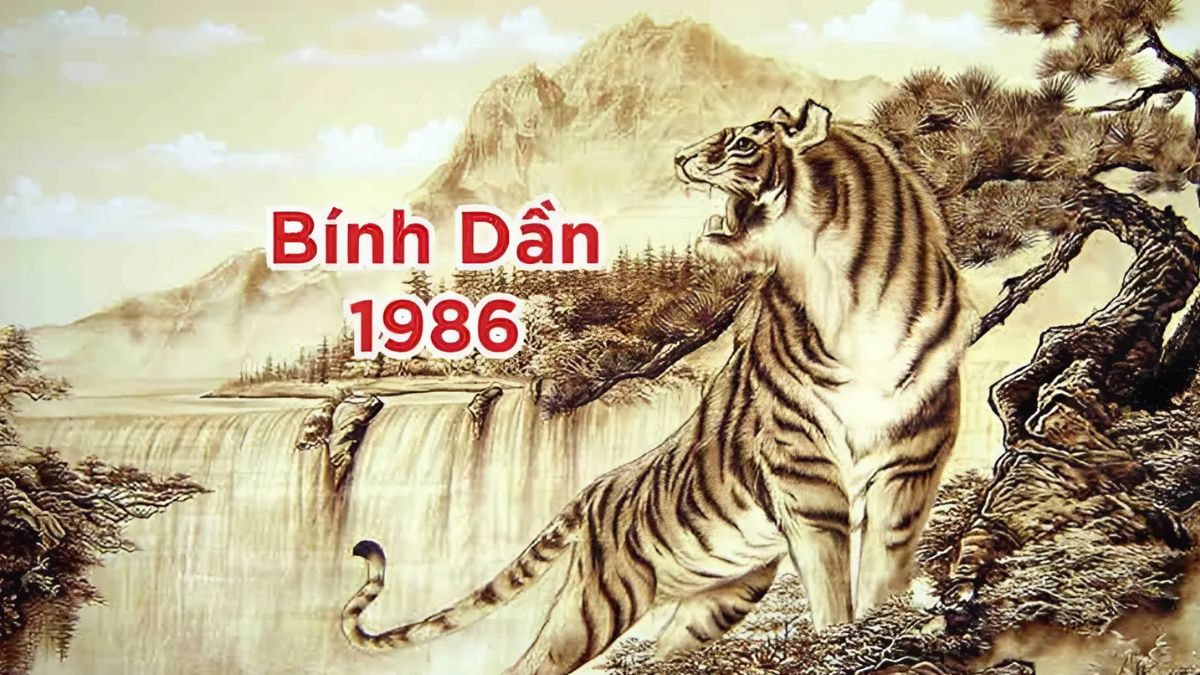 Tuổi Bính Dần 1986 thuộc mệnh Hỏa