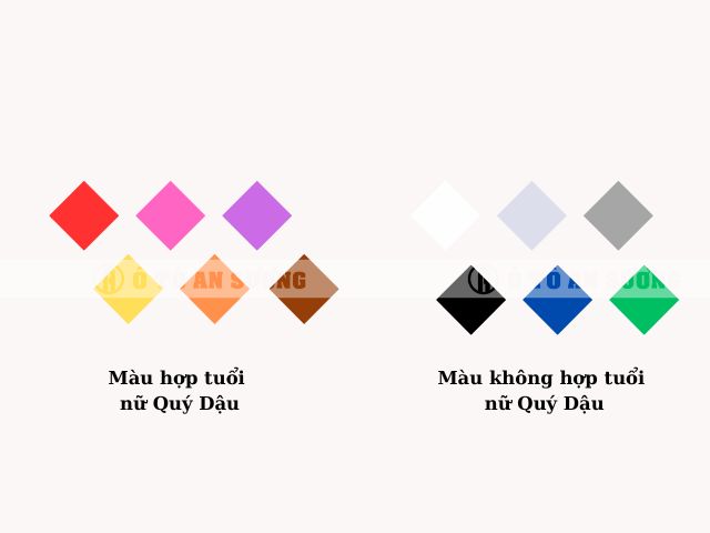 Màu sắc nên mua và nên tránh của nữ tuổi Quý Dậu