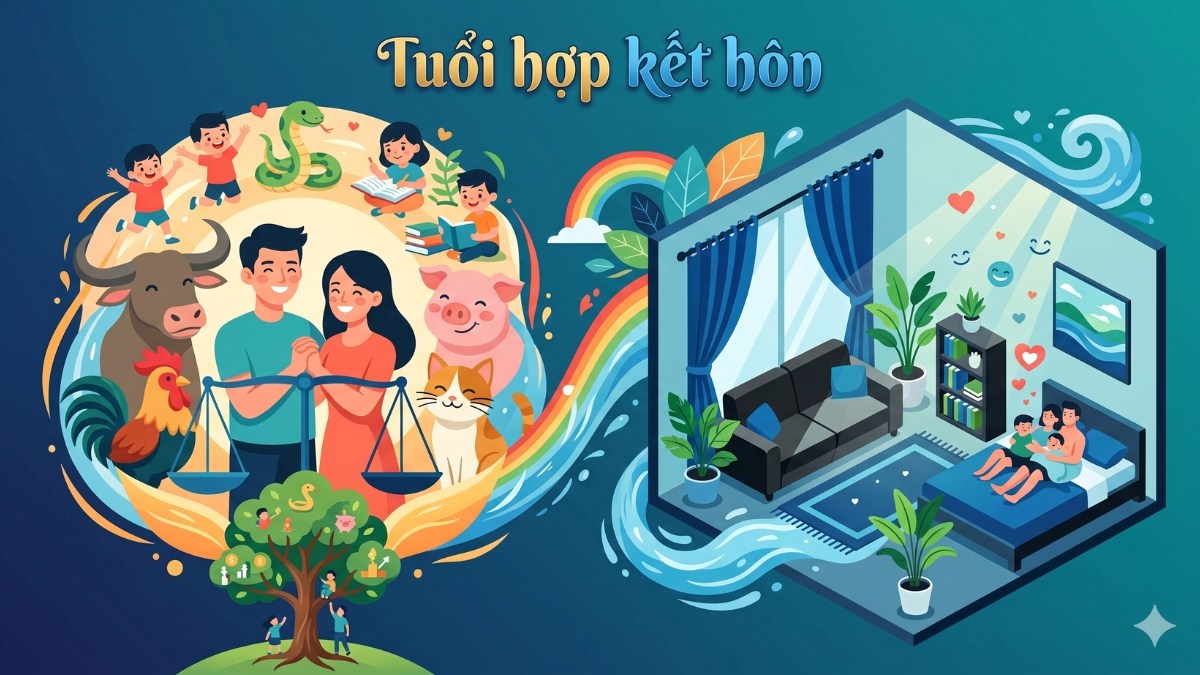 Tuổi hợp kết hôn với người sinh năm 2013