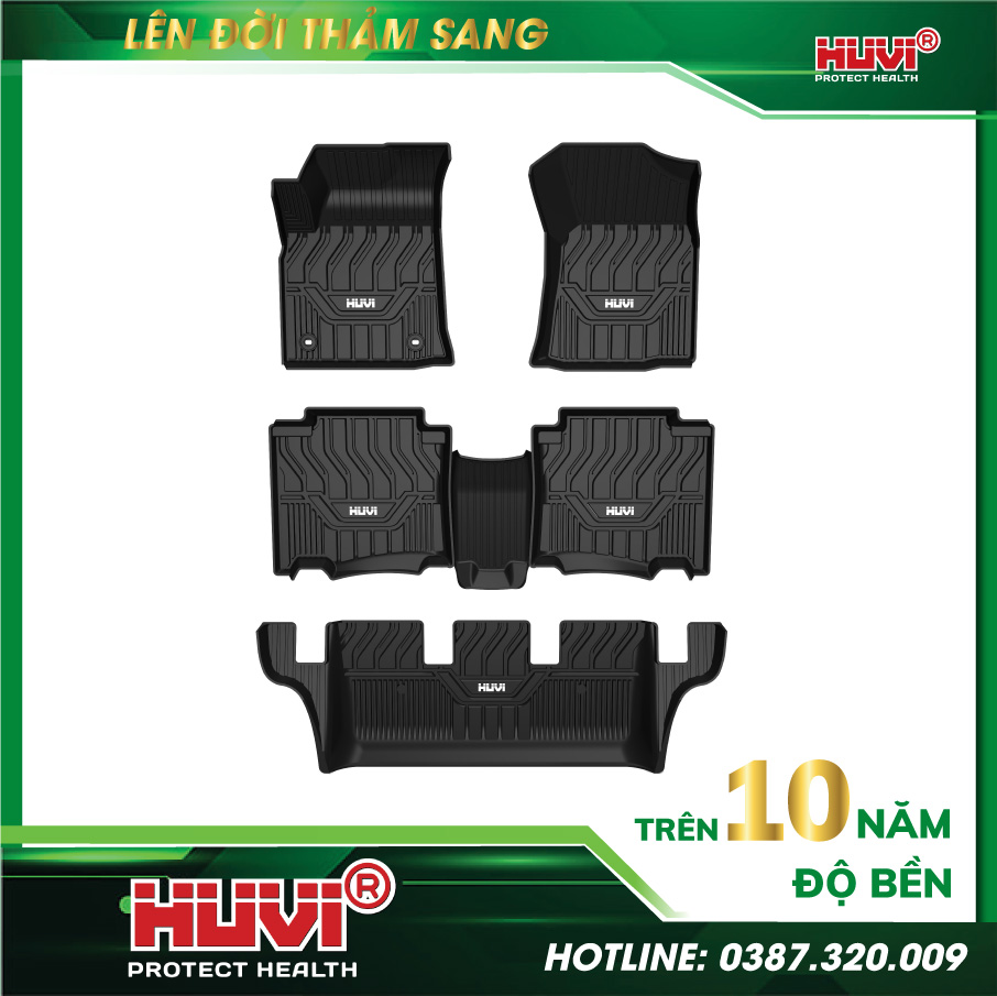 Thảm lót sàn ô tô Toyota Fortuner.