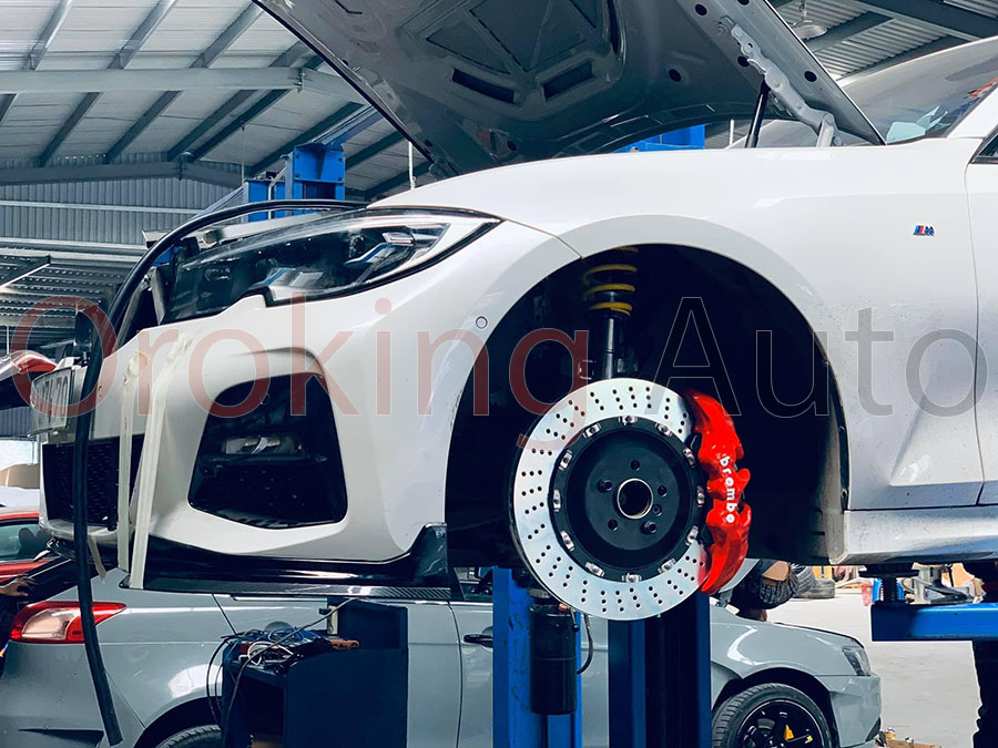 Phanh brembo hiệu suất cao cho xe ô tô mẫu M6