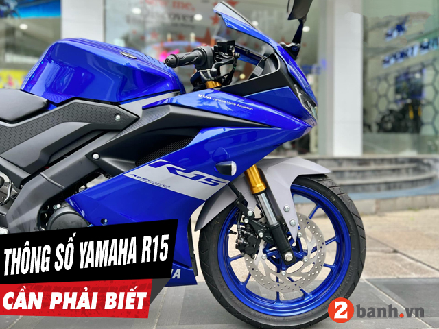 5 thông số xe Yamaha R15 2026 cần phải biết trước khi mua xe