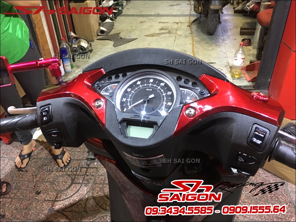Hình ảnh xe sh vn 2017 thay dàn áo sh ý 2010 2011 cực đẹp giá rẻ tại Shop SH Sài Gòn