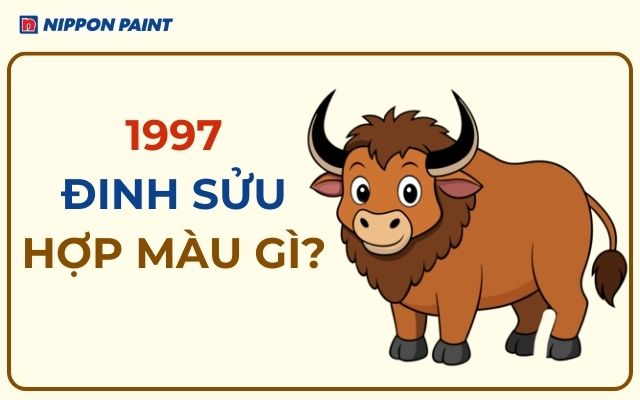 1997 hợp màu gì? Tổng hợp 30 mẫu phối màu sơn nhà đẹp và hợp phong thủy