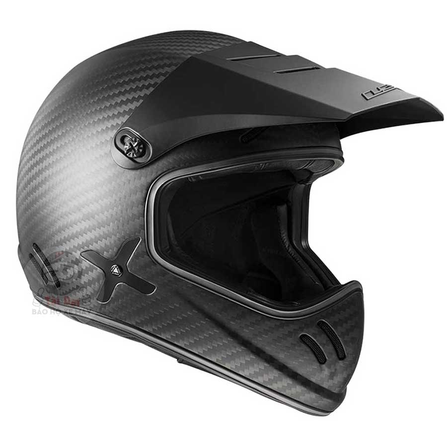 LS2 MX471 Carbon XTRA Motocross - Mũ cào cào LS2 sợi carbon