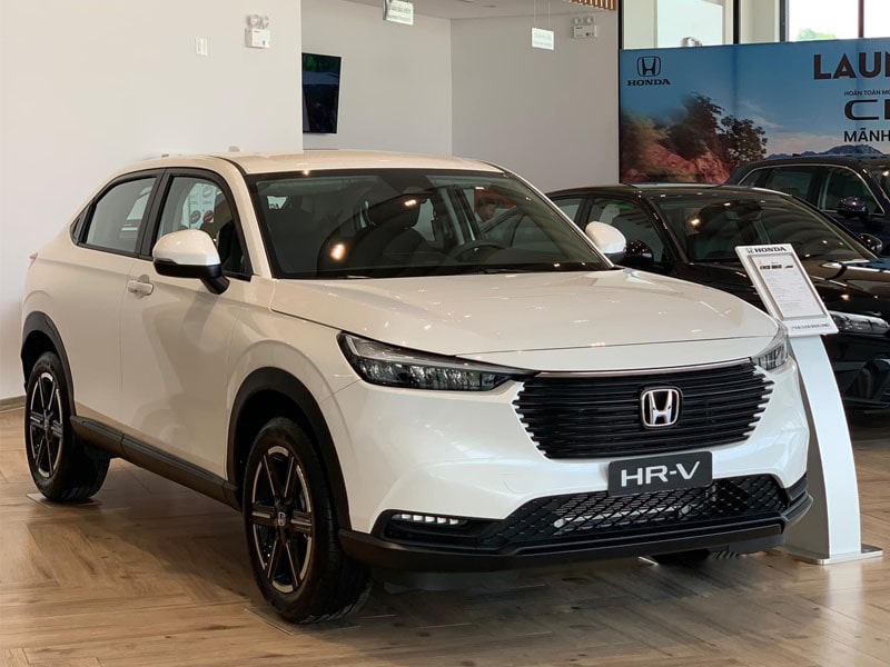 Honda HR-V G 2024 màu trắng ngọc, giá xe đang giảm sâu - otohondaquan2.vn