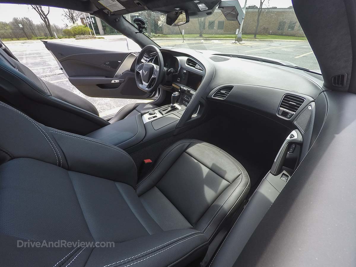 2016 Corvette Stingray digital gauge cluster
