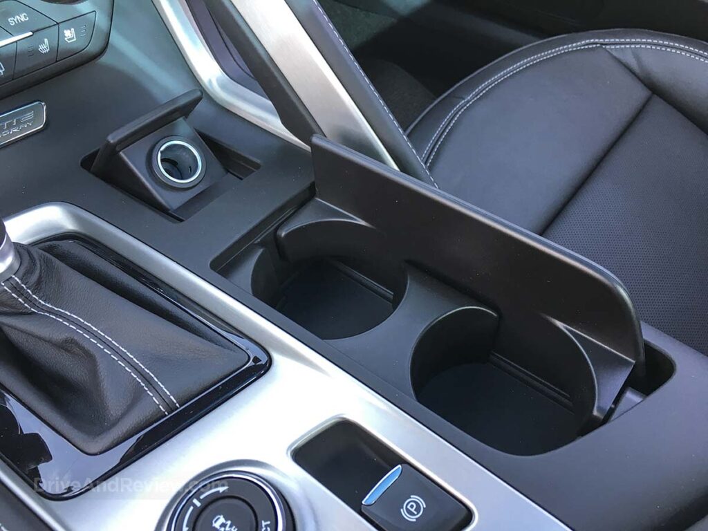 Scott driving a 2016 Corvette Stingray