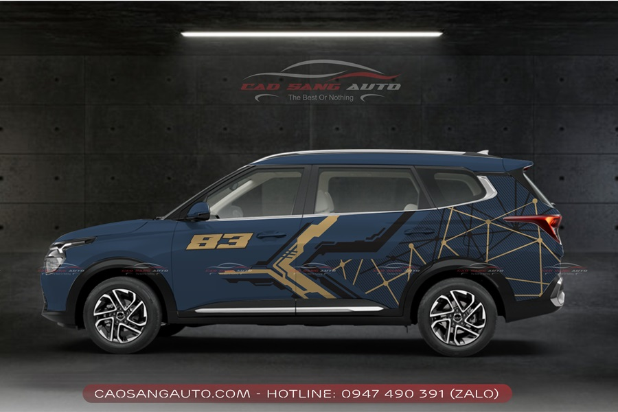 Tem sườn xe Kia Carens mới nhất
