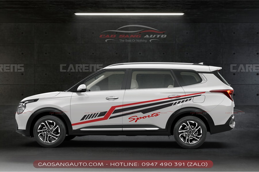 Tem sườn xe Kia Carens sport