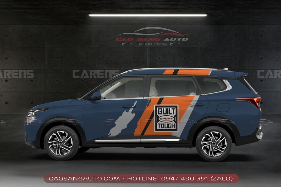 Tem sườn xe Kia Carens đẹp nhất