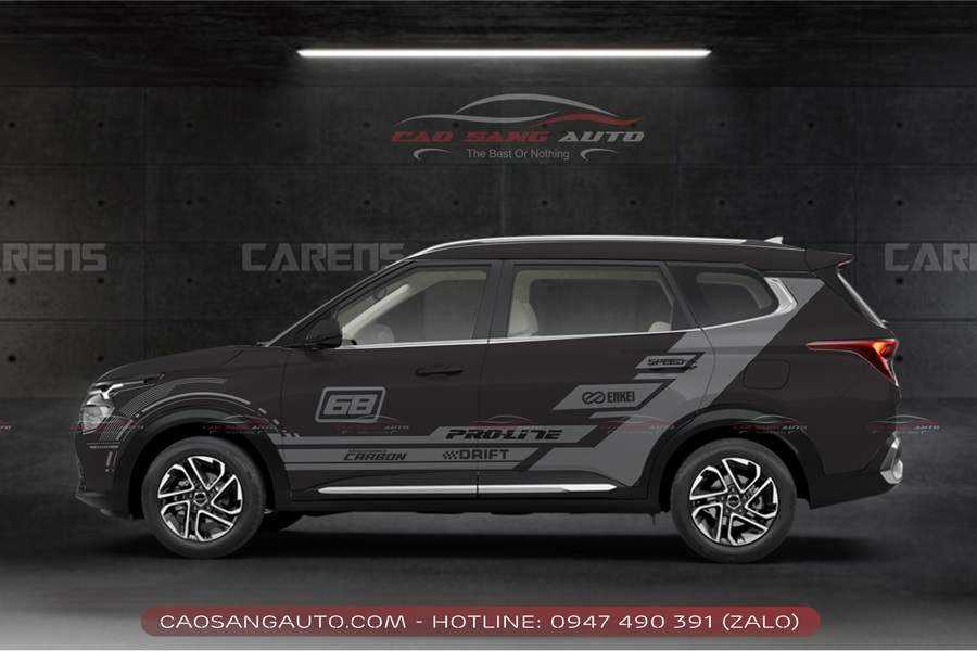 Tem sườn xe Kia Carens giá rẻ