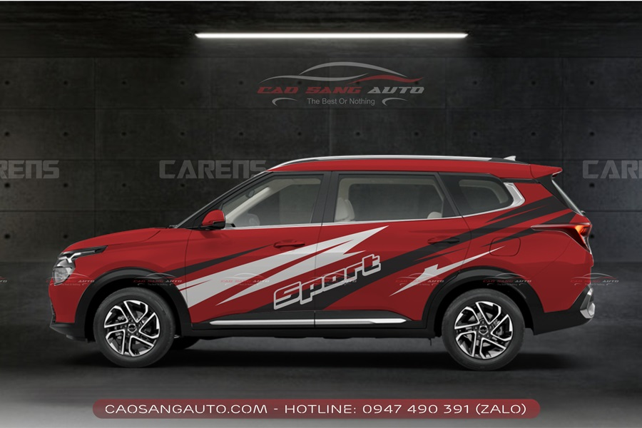 Tem sườn xe Kia Carens Sport