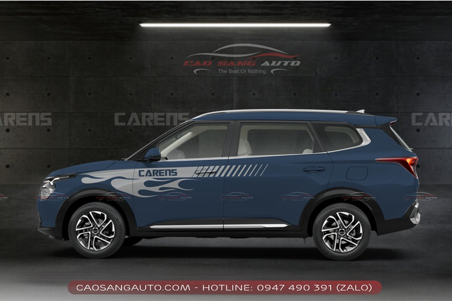 Tem sườn xe Kia Carens giá rẻ