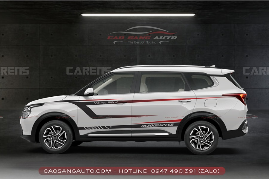 Tem sườn xe Kia Carens tại Tphcm