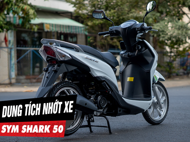 Dung tích nhớt xe shark 50 bao nhiêu lít - 1