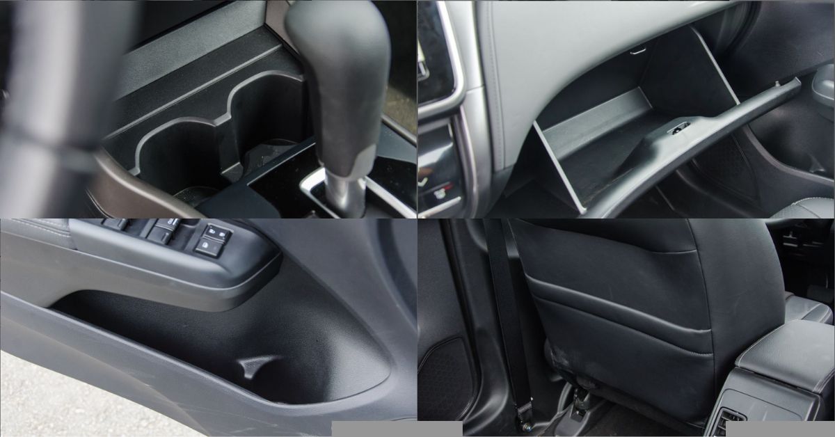 Honda City 2018 được trang bị các hộc chứa đồ tiện lợi