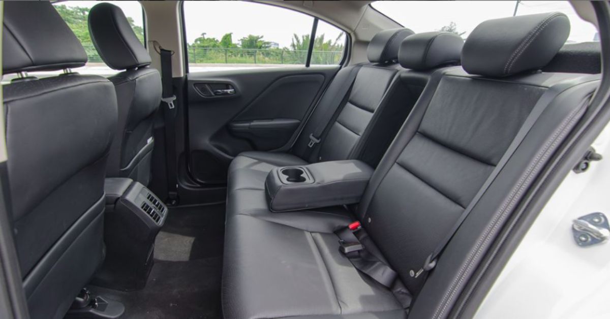 Hàng ghế sau xe Honda City 2018