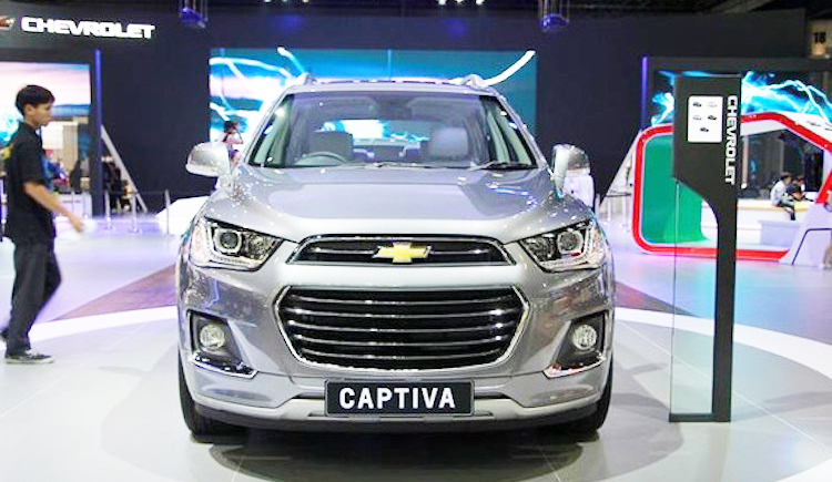 Thông số kỹ thuật xe Chevrolet Captiva