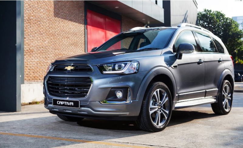 Thông số kỹ thuật xe Chevrolet Captiva a3