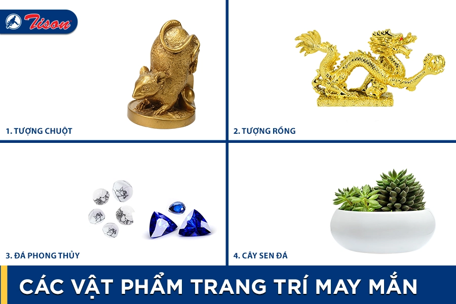 Các vật dụng trang trí hợp tuổi Dậu năm 2023