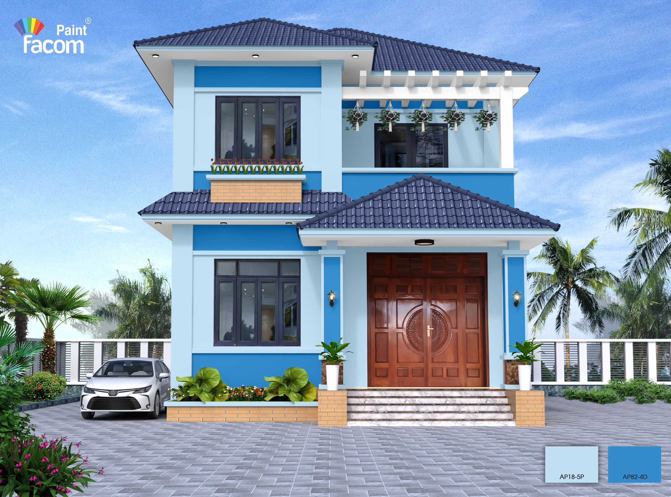 Bộ sưu tập tông màu xanh hót được yêu thích năm 2