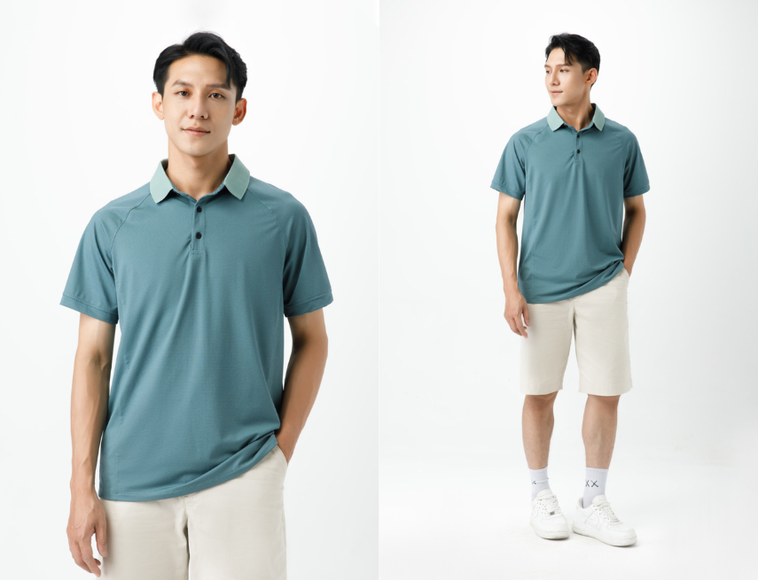 set đồ màu xanh cho người tuổi tý