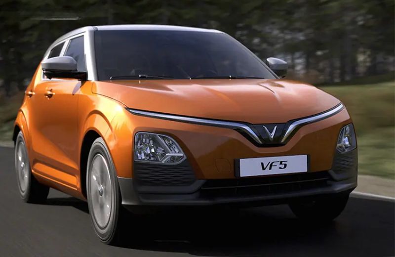 VF5 có hệ thống pin Lithium với dung lượng 37,23 kWh