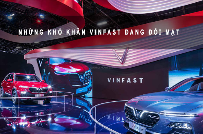 những khó khăn vinfast đang đối mật