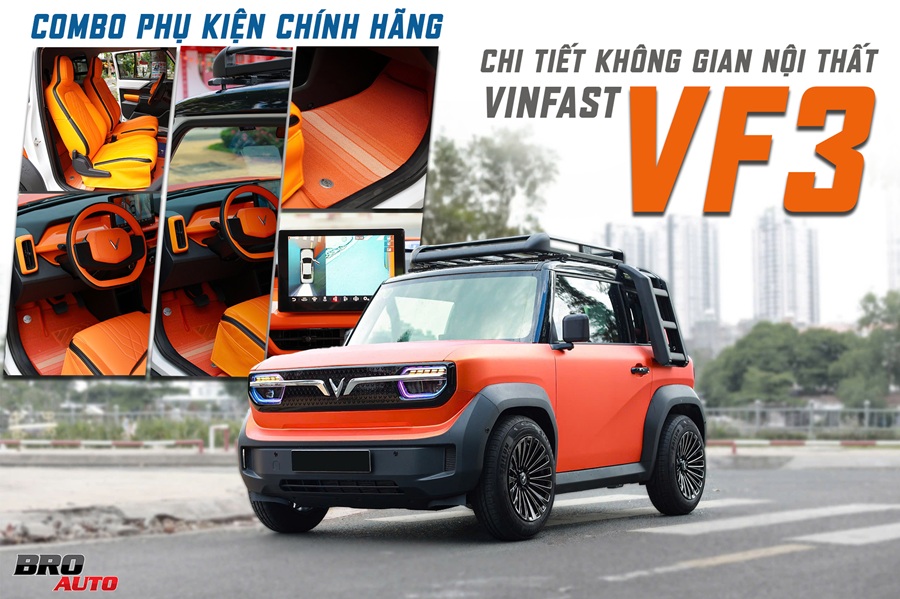 VinFast VF3 Nội Thất - Khám Phá Không Gian Tinh Tế Của Xe Điện Mini 