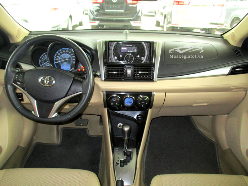 tiện nghi trang bị trên Vios 2017 cũ