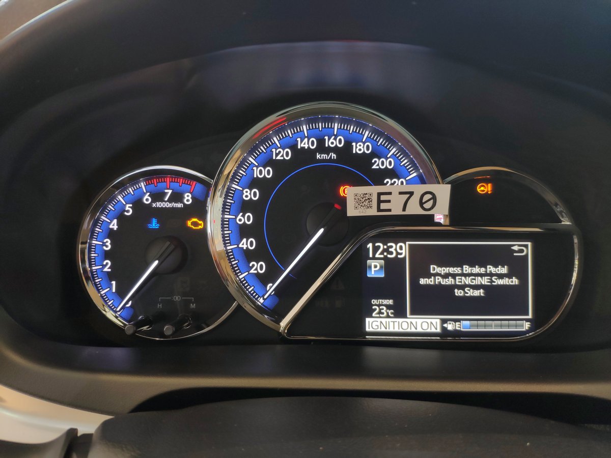 Bảng đồng hồ Toyota Vios 2021